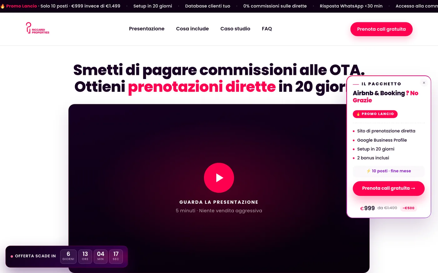 Riccardi Properties — homepage